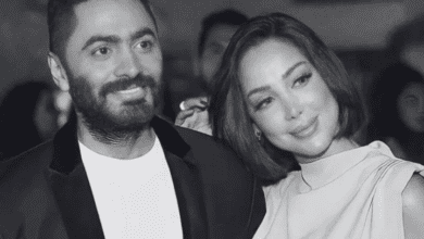 رغم الانفصال بسمة بوسيل وتامر حسني يحتفلان بميلاد ابنتيهما